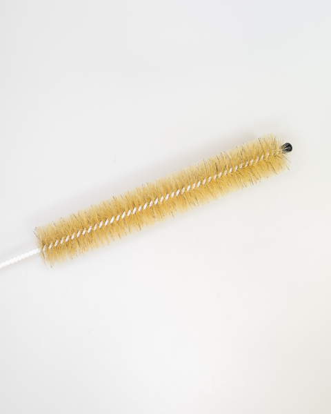 Heizkörperbürste lang / Naturborste kräftig, mit Kappe und Öse